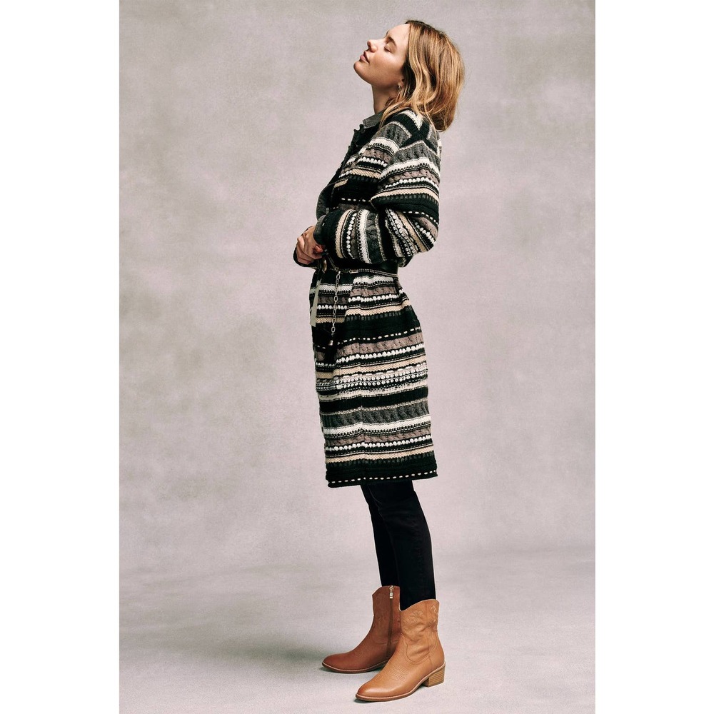 New Anthropologie Oona Longline Cardigan by Aldomartins $198 SMALL